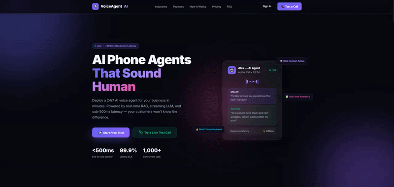 VoiceAgent AI