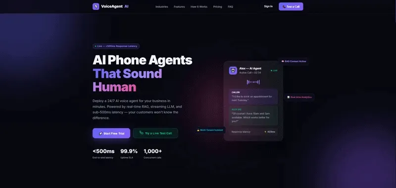 VoiceAgent AI