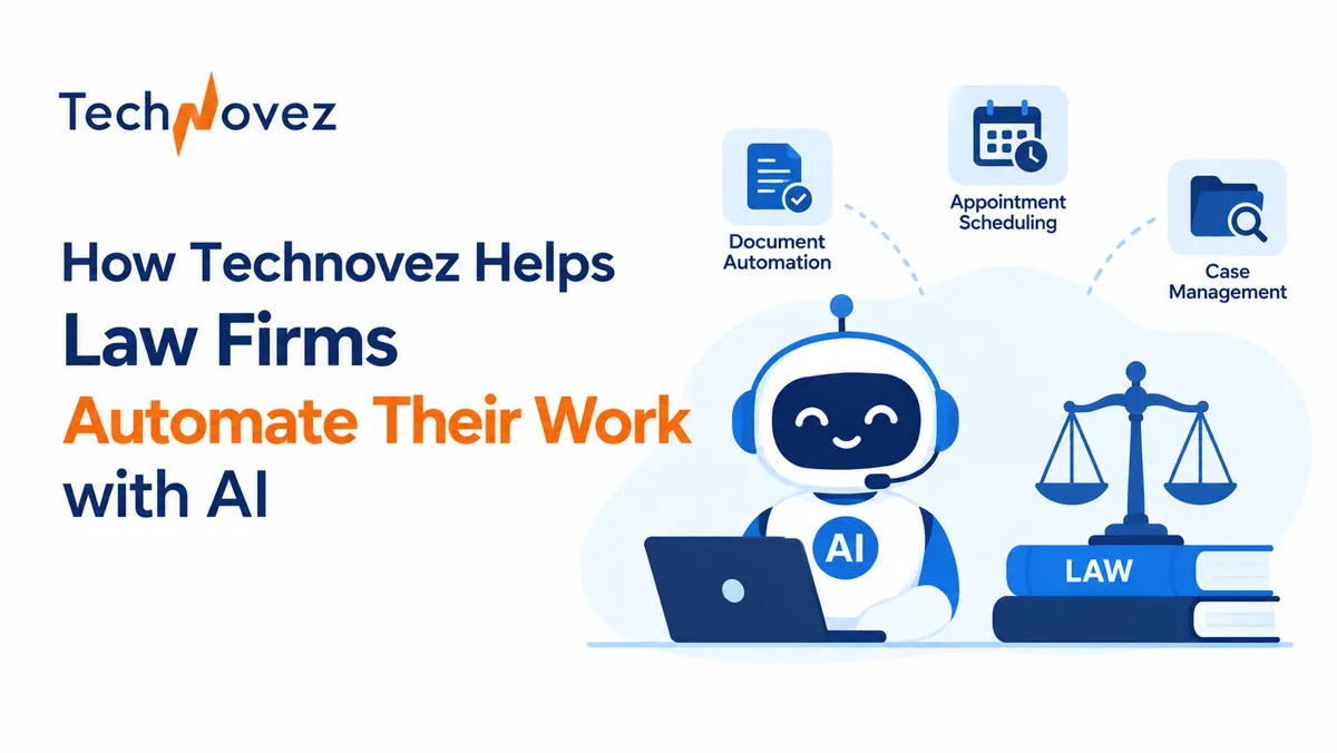 How Technovez Helps Law Firms Automate Their Work with AI